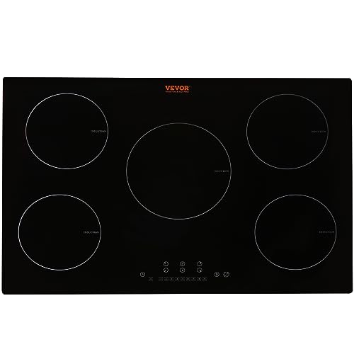 VEVOR 30in Built-in Induction Cooktop with 5 Burners