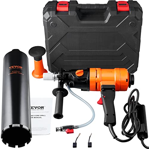 VEVOR 4in Handheld Wet Concrete Core Drill Rig