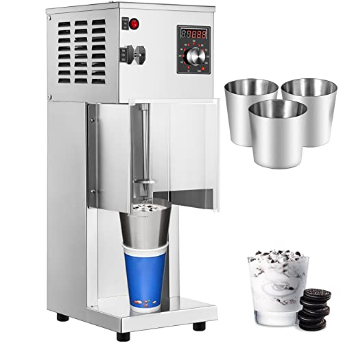 Commercial Soft Serve Ice Cream Maker with 10-Speed Mixer