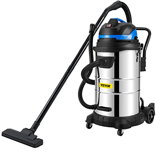VEVOR Dust Extractor Collector - 13.5 Gallon, Powerful Motor, HEPA Filtration