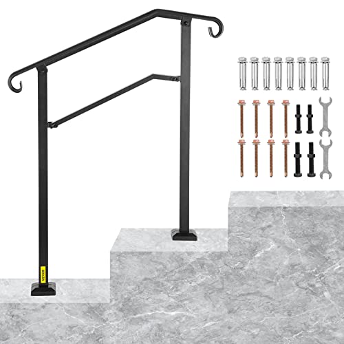 VEVOR Outdoor Stair Railing - Reliable and Stylish Safety Solution