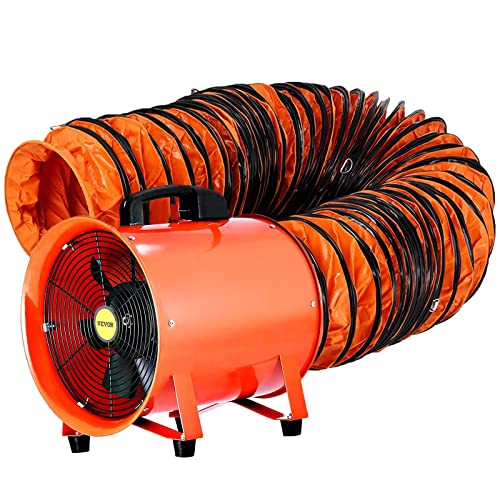 VEVOR Utility Blower/Exhaust Axial Hose Fan
