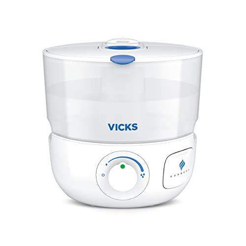 PUR Top Fill Filter-Free Cool Mist Humidifier for Vicks Vapors - White