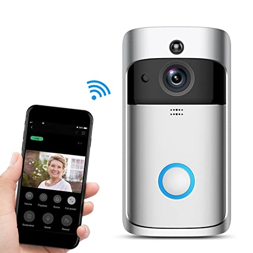 Dioche Smart WiFi Video Intercom with Night Vision - Home Security