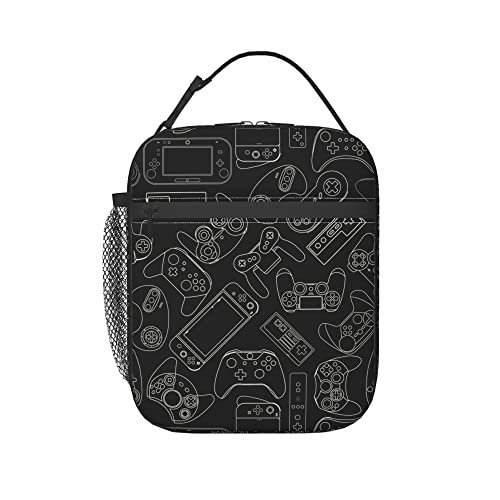 Video Game Controller Lunch Bag
