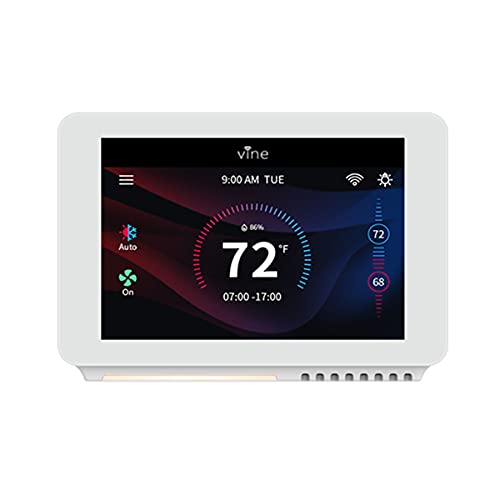 Vine Wi-Fi Programmable Smart Home Thermostat - 6th Gen