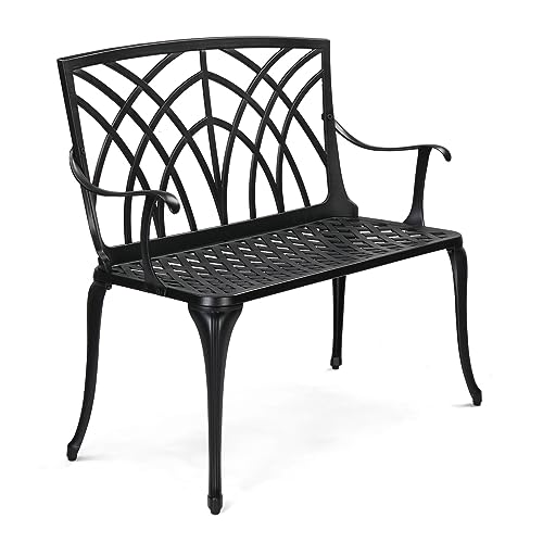 VINGLI Outdoor Garden Orchid Bench