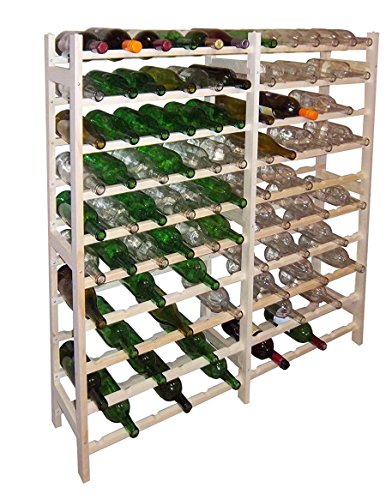 Vinland 120 Bottle Wine Rack - Practical and Affordable Storage