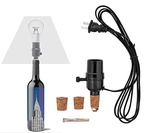 VINO LIGHT Bottle Lamp Kit - Create Custom Bottle Lamps with Ease