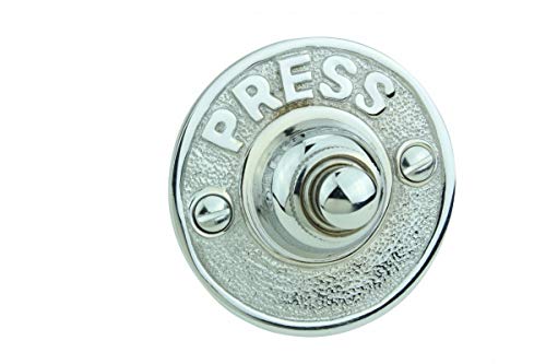 Vintage Brass Doorbell Button