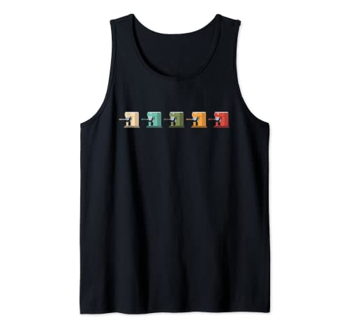 Vintage Espresso Machine Tank Top - Express Your Love for Coffee