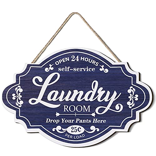 Vintage Laundry Room Decorative Wall Sign