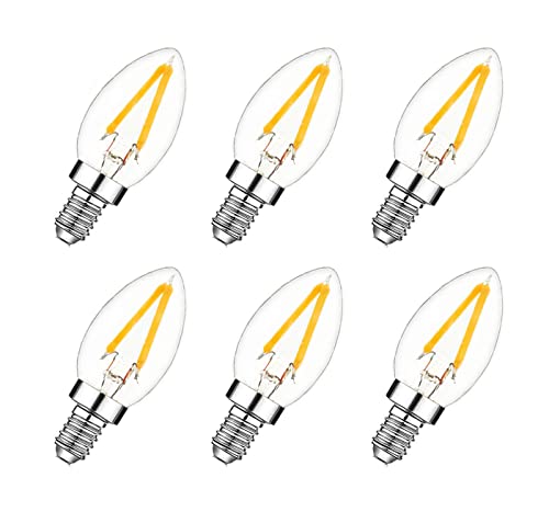 Vintage LED Night Light Bulbs 6-Pack