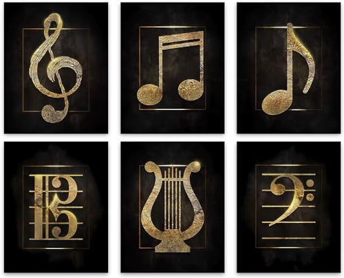 Vintage Music Symbolic Art Print Music Wall Decor