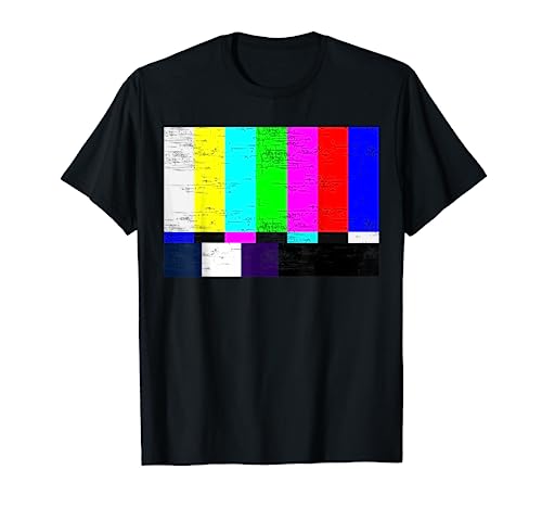 Vintage TV Test Pattern T-Shirt