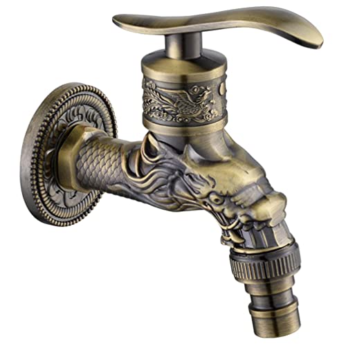 Vintage Wall Mount Faucet with Antique Charm