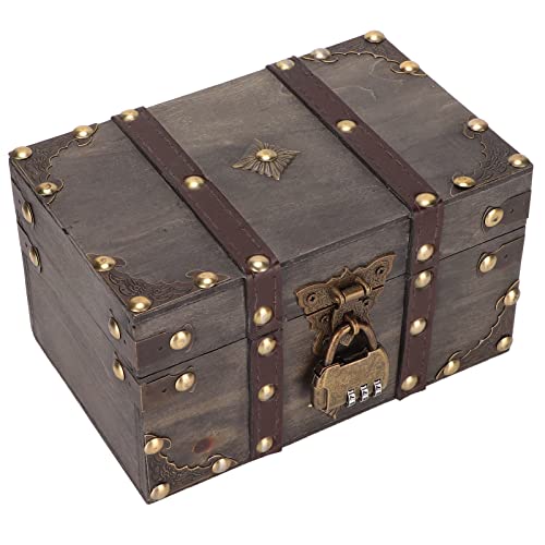 Vintage Wooden Boxes With Lock