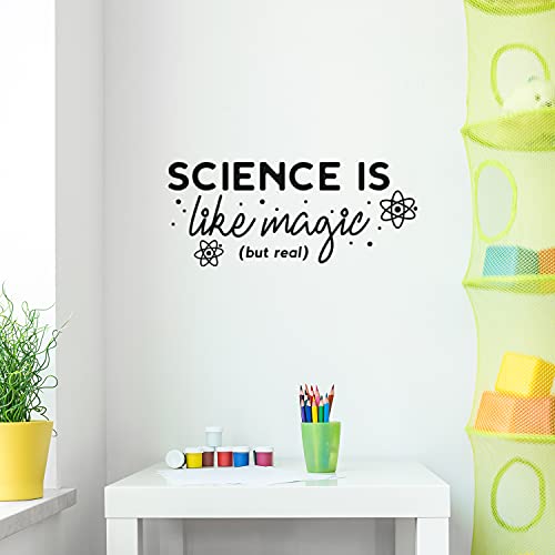 Vinyl Wall Art Decal - Science is Magic But Real