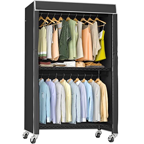VIPEK Rolling Garment Rack with Cover