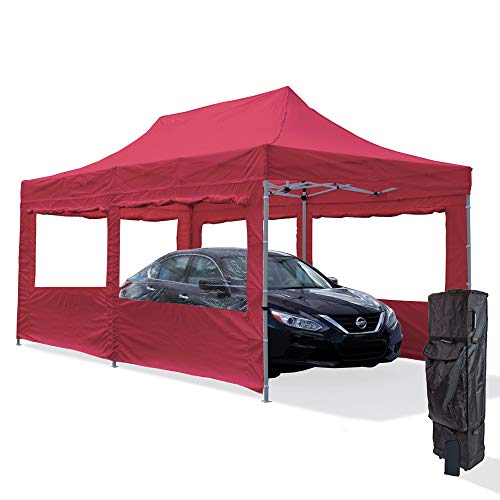 Vispronet Red 10x20 Carport Canopy Tent