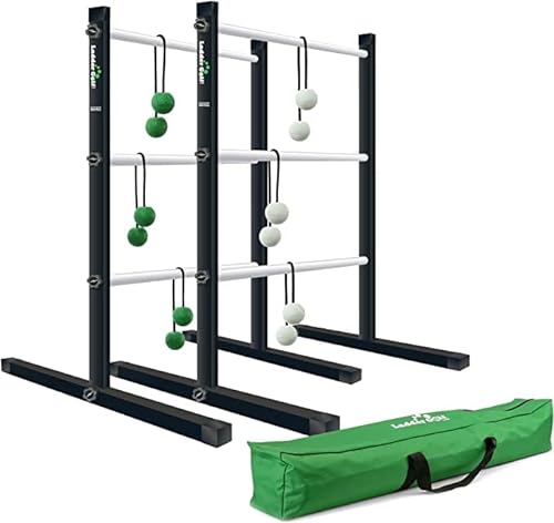 Vivere Metal Tournament Ladder Ball Tossing Game