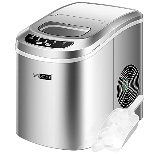VIVOHOME Compact Portable Ice Cube Maker - 26lbs/Day