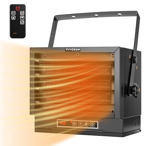 VIVOSUN 8500W Electric Garage Heater with Remote and Timer