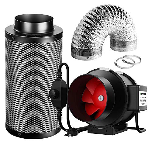 VIVOSUN Air Filtration Kit - Complete Ventilation System for Grow Tents and More