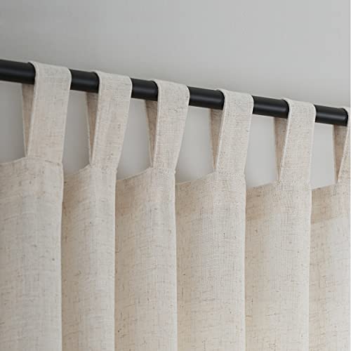 VOILYBIRD Semi Sheer Linen Curtains - Elegant & Functional