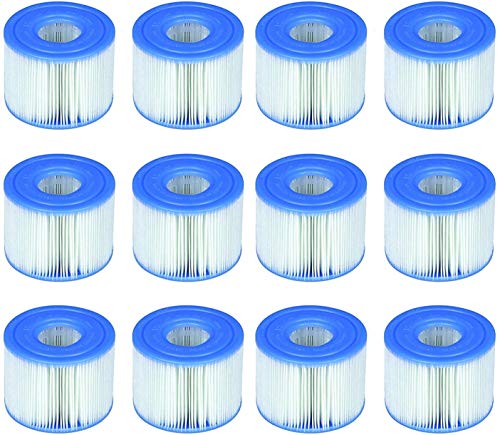 Volca Spares S1 Filter Cartridge for Intex PureSpa Hot Tubs - 12 Pack