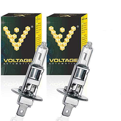 Voltage Automotive H1 Halogen Headlight Bulb (Pair)