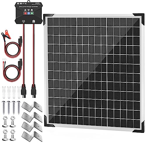 Voltset 50W Solar Battery Trickle Charger