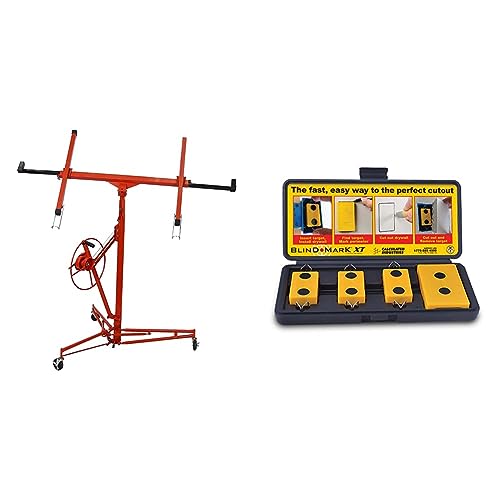 Voohek Drywall Lift Panel Hoist & Calculated Industries Drywall Electrical Box Locator Tool