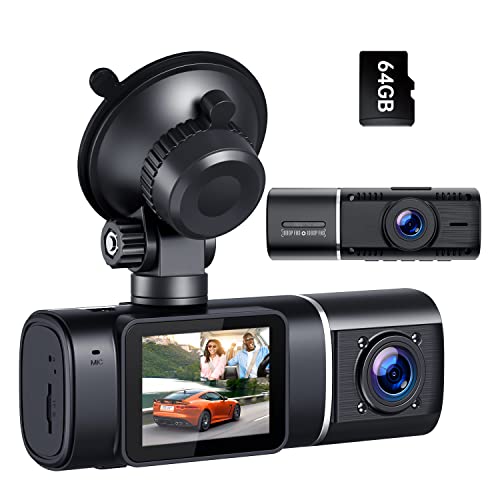 VSTARK Dual Dash Cam FHD 1080P with Night Vision
