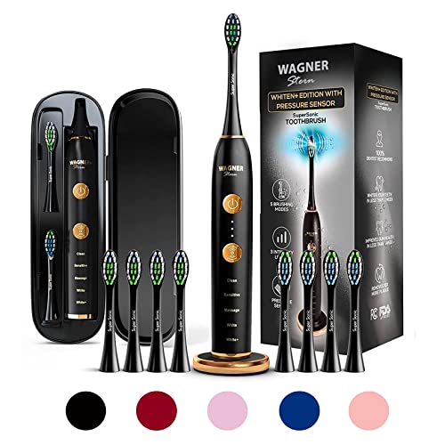 Wagner Stern WHITEN+ Edition: Premium Electric Toothbrush with Smart Features and Whitening+ Technology