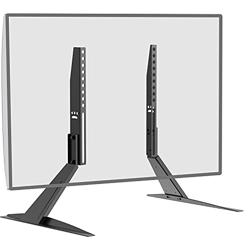 WALI Universal TV Stand - Black, 23-42 inch LCD Flat Screen