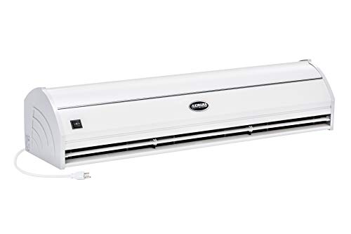 DuraSteel Aerial Titan-2 White 40 Inch Wall-Mounted Air Curtain Fan