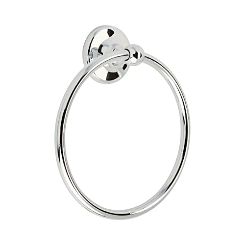 Wall Mounted Chrome Towel Ring