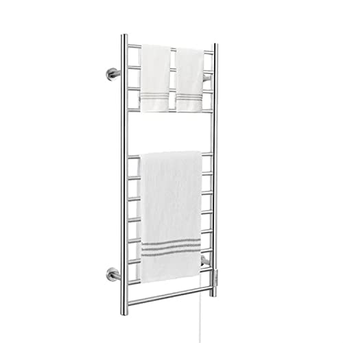 Wall Mounted Heated Towel Rack with Timer
