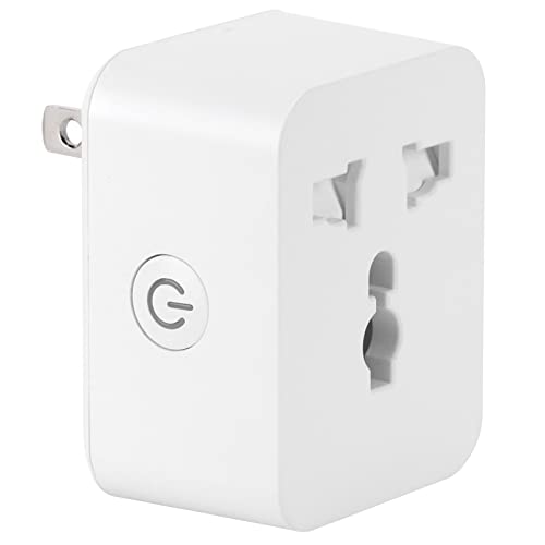 Smart WiFi Bluetooth Wall Plug Outlet for Alexa Google Home