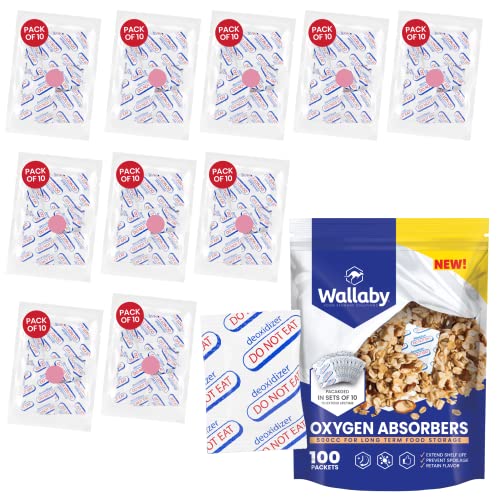 Wallaby 500cc Oxygen Absorbers for Food Storage