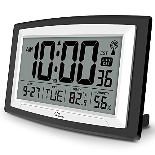 WallarGe Atomic Clock with Temperature and Humidity