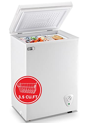 WANAI 3.5 Cubic Feet Mini Freezer