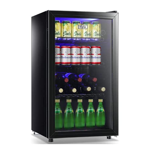 WANAI Beverage Refrigerator - Mini Fridge for Home, Office or Bar