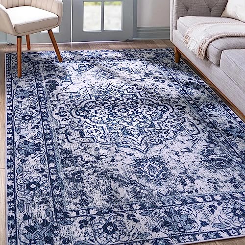 Washable Bedroom Rug, Soft Accent Rugs for Living Room Dining Room