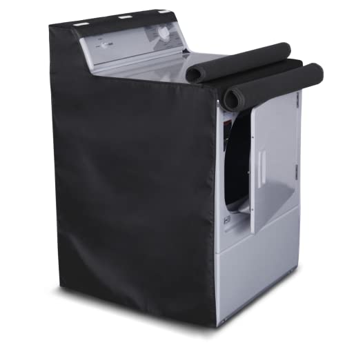 Outdoor Waterproof Washing Machine Cover - AKEfit, 27x26x43 inch Black