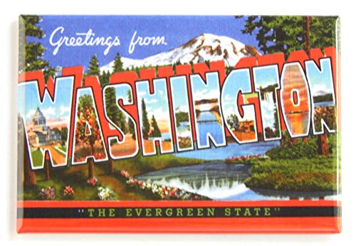 Washington State Fridge Magnet