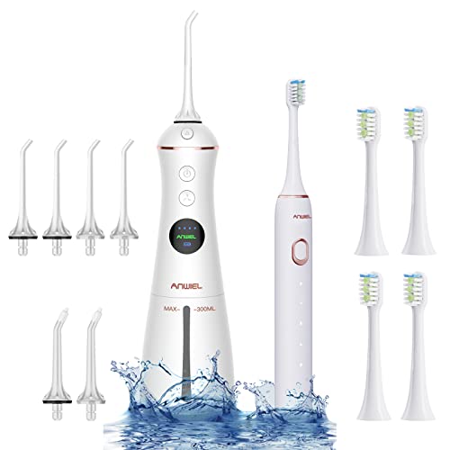 Water Flosser and Electric Toothbrush Combo