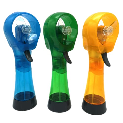 Water Misting Fans Portable Handheld Spray Fan Cooling Outdoor Cooler