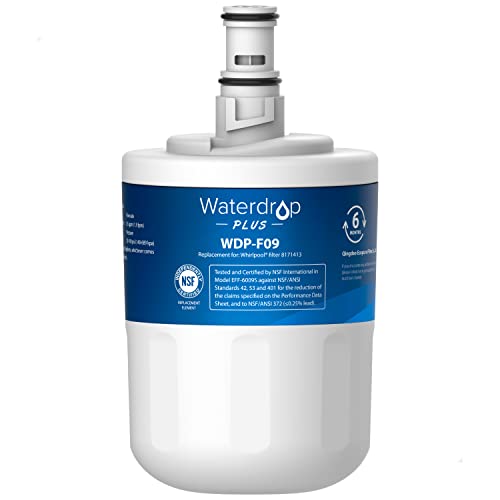 Waterdrop Plus 8171413 NSF 401&53&42 Certified Refrigerator Water Filter